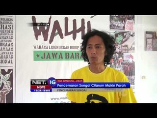 Pencemaran Sungai Cikapundung di Bandung - NET16