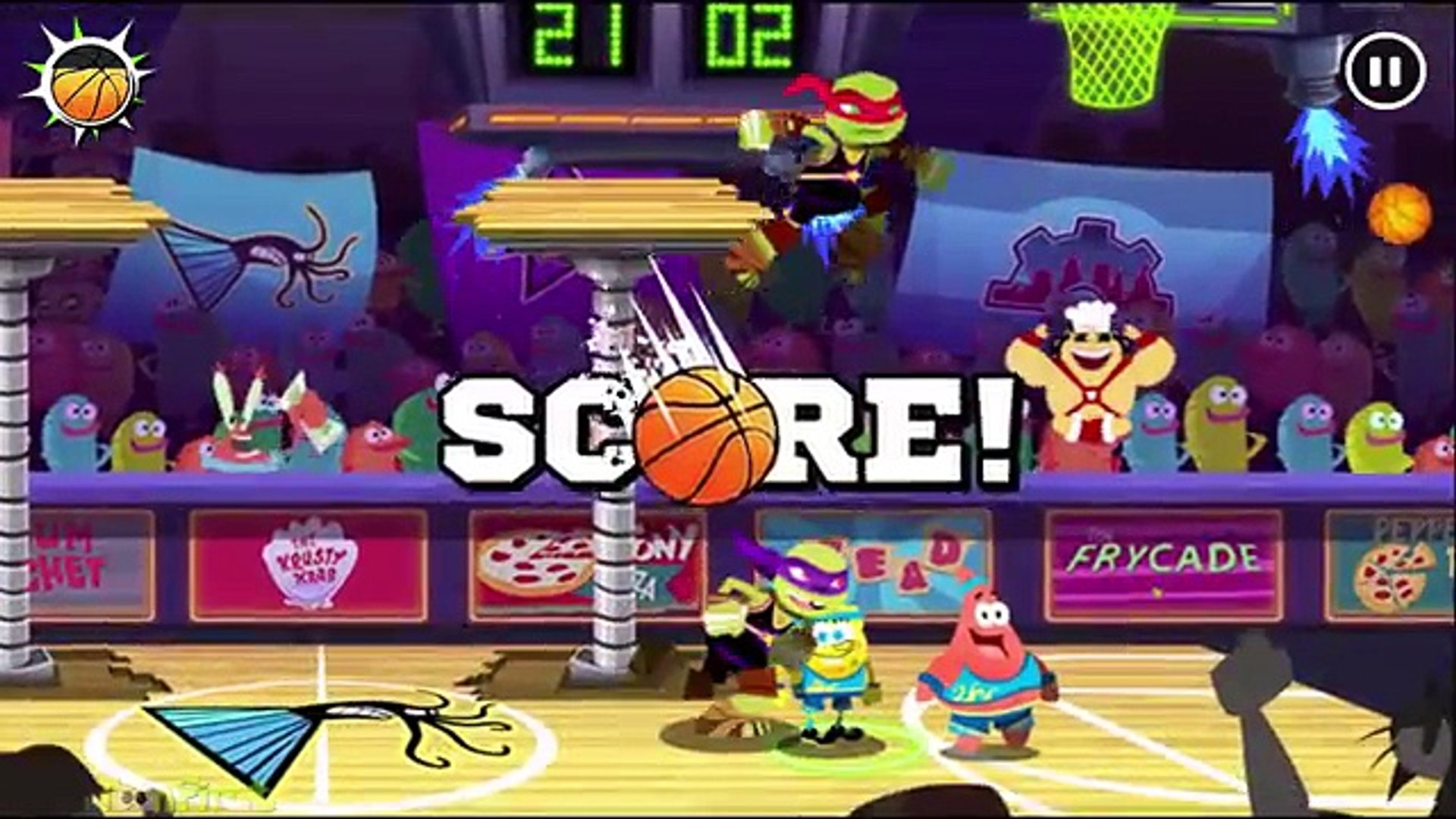 ⁣Spongebob Squarepants: Nickelodeon Basketball Stars new - Nickelodeon Games