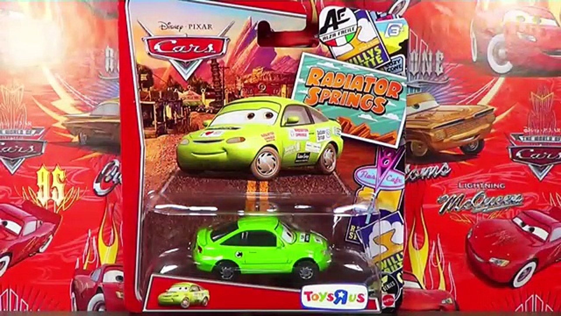 Disney Pixar Cars Diecast Nick Stickers Radiator Springs
