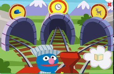 Sesame Street Grover Rhyme Time Train
