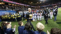Les Champions du Monde en visite au Parc des Princes