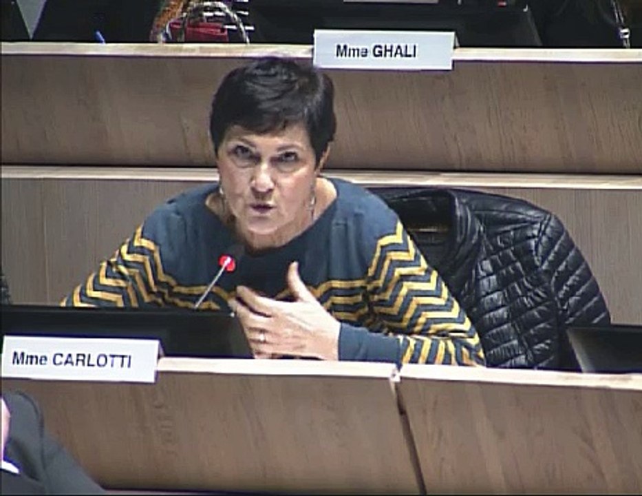 Marie-Arlette Carlotti intervient sur la politique du logement