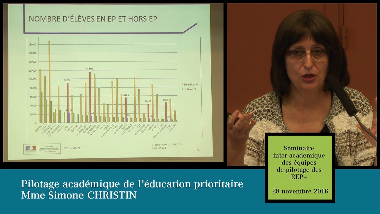 Partage de conclusions - Assises inter-académiques REP+