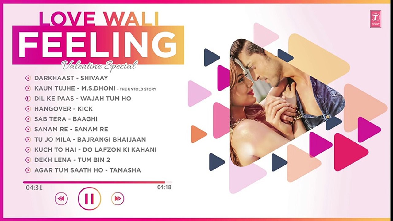 Valentine's Day Special Songs- LOVE WALI FEELING - -Romantic Hindi Songs- 2017