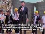 Niña de primaria corrije pronunciación del Secretario de Educación de México