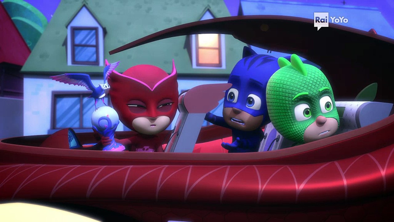Pj Masks Super pigiamini 1x20 Gufetta ed il gufo regalo