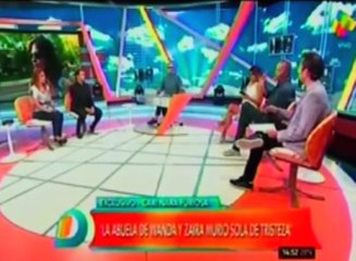 Tartu le pegó a Wanda Nara