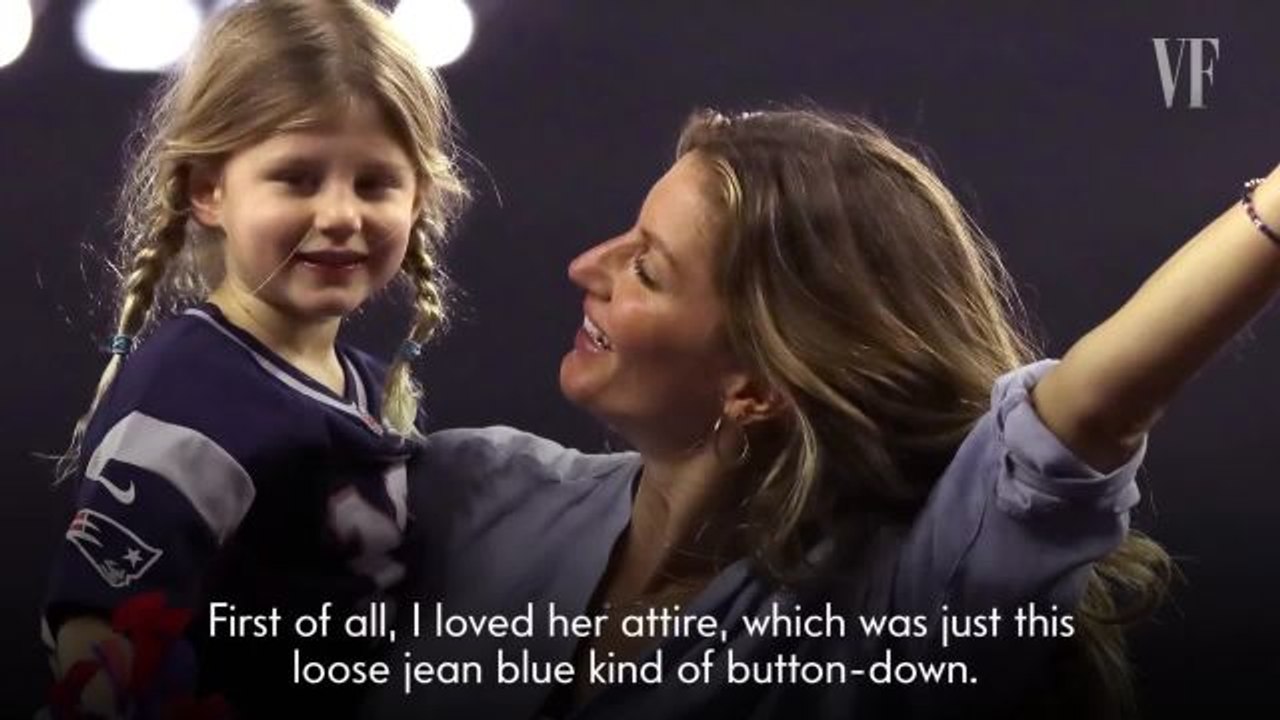Celebrating the Super Bowl with Gisele Bündchen