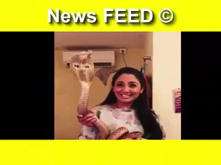 The Actress Got Arrested Because Of This Viral Video With Snake