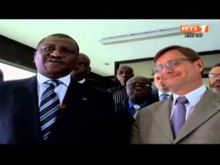 Seance de travail entre le Ministre de l'interieur et le coordonnateur du projet AIRCOP