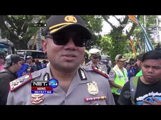 Keberangkatan Ribuan Suporter Aremania Dukung Arema di Final Bhayangkara Cup - NET24