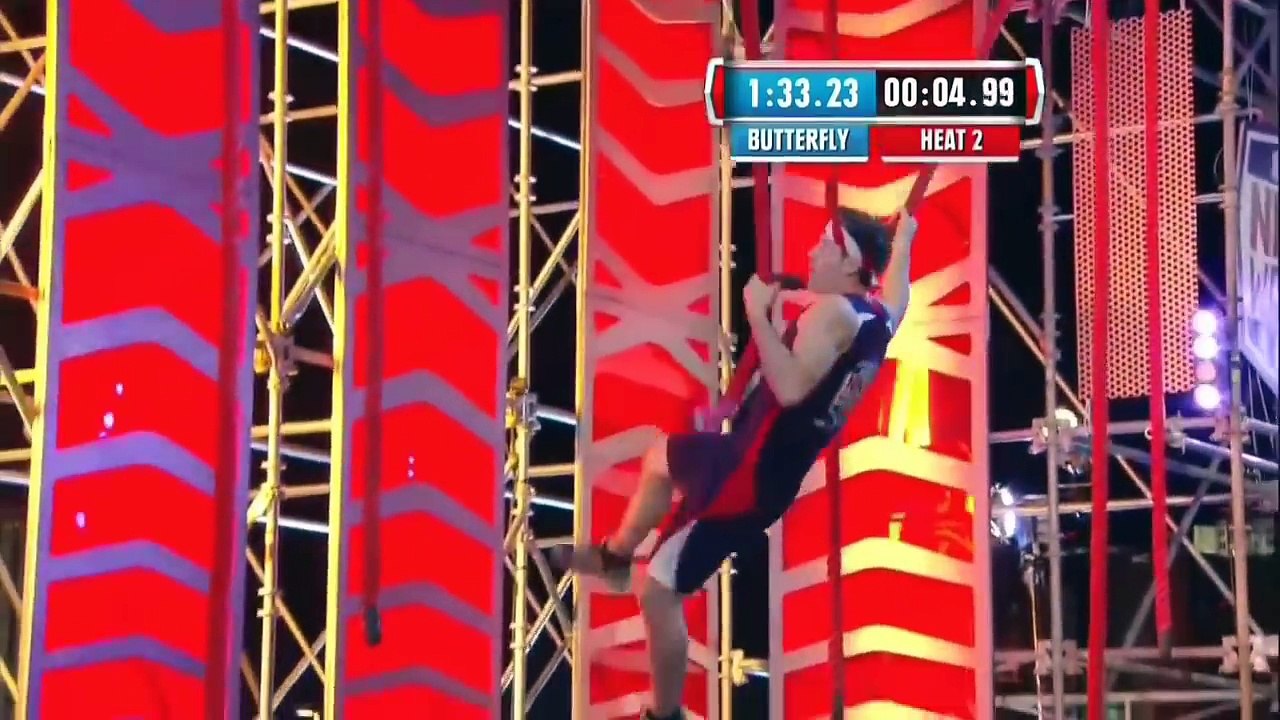 American Ninja Warrior - United States vs. the World 2015 II Stage 2 Drew Drechsel