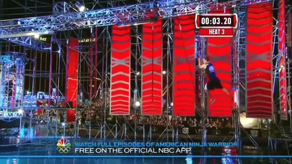 American ninja Warrior  - United States vs. the World 2015 II Stage 2 Joe Moravsky