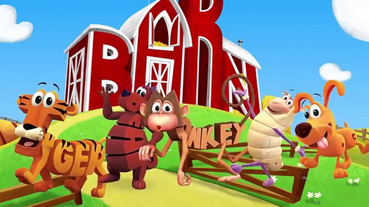 Word Word Cartoon Funny Finger Family Nursery Rhyme | Finger Family Funny Cartoon Songs HD