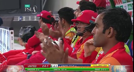 Match 22  Islamabad United vs Karachi Kings - Islamabad Sixes