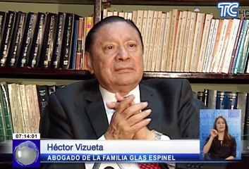Abogado de familia Glas Espinel reacciona ante denuncia de corrupción