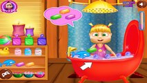 Crazy Masha Having Fun in Bubble Bath (Masha and The Bear Games For Kids)