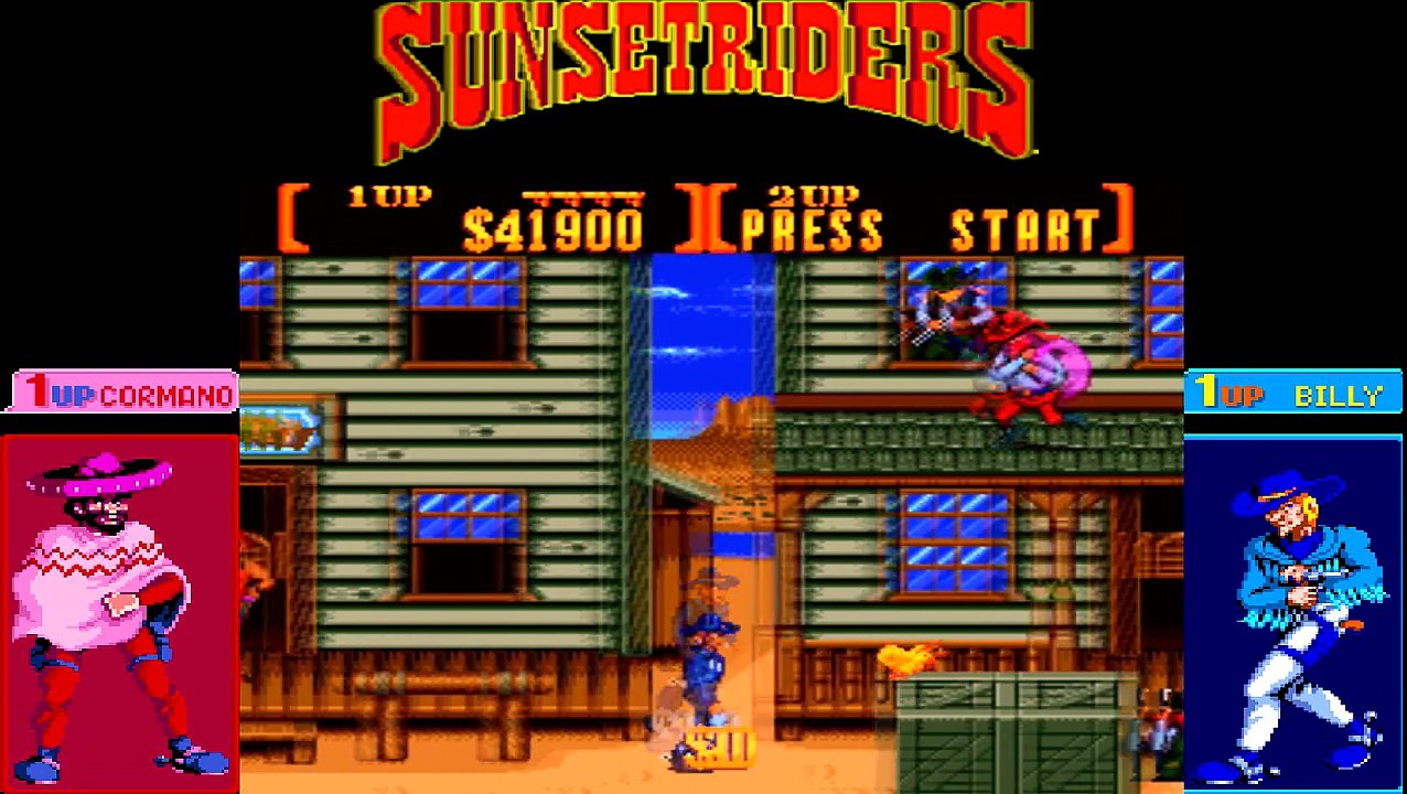 Sunset Riders Um Bang Bang Bem  Loko part 1
