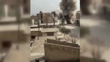 Cerablus'ta, Tespit Edilen Patlayıcılar Imha Ediliyor (2)