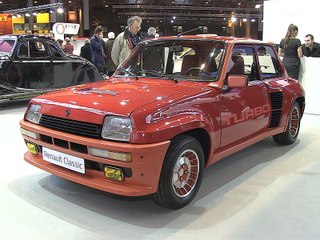 Renault 5 Turbo à Rétromobile 2017