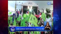 Lenin Moreno visitó Machala provincia de El Oro