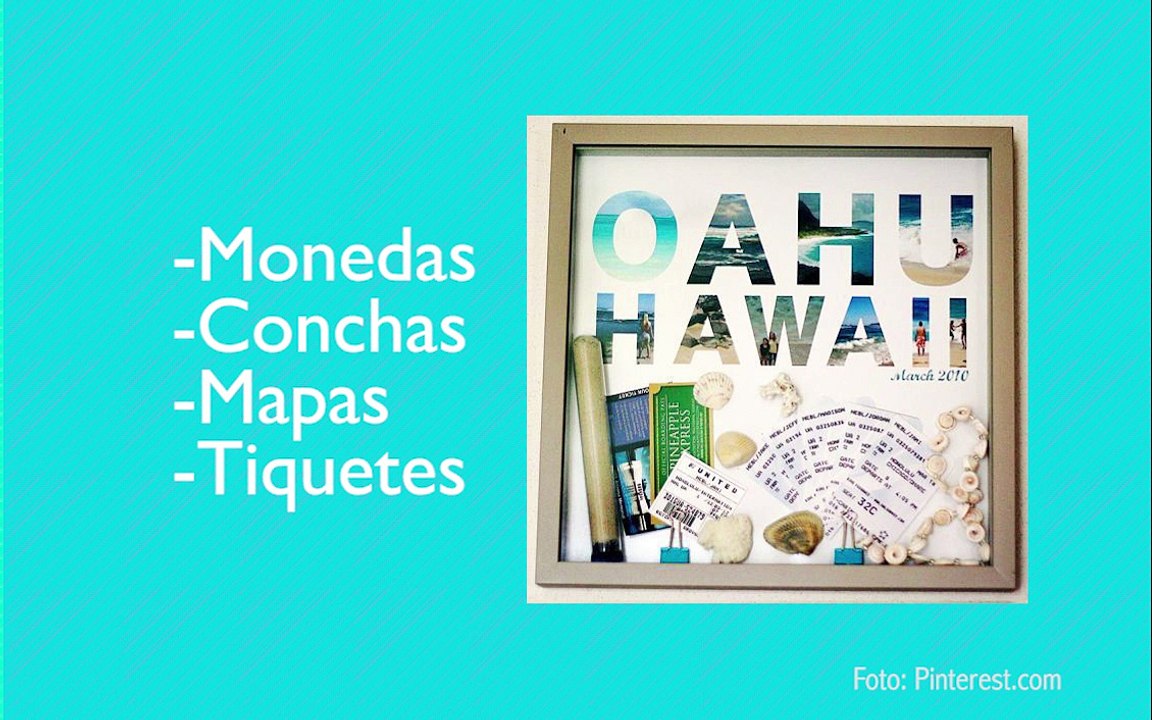 Formas creativas para decorar tu casa con los recuerdos de tus viajes