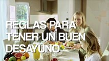 Reglas que debes seguir para  tener un buen desayuno