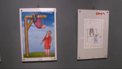 33. Aydın Doğan Uluslararası Karikatür Yarışması'nın Eserleri Galeri Işık Teşvikiye'de