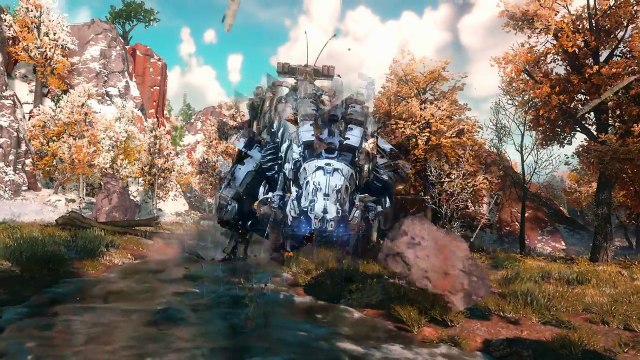 Horizon Zero Dawn - Tráiler con las máquinas del juego de PS4