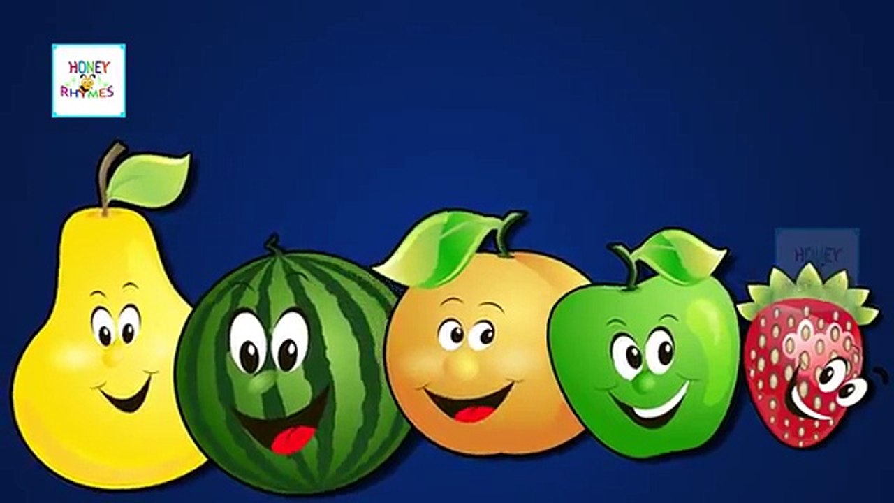 Finger Family Fruits Songs For Children | Fruit Daddy Finger Cartoon Animation Nursery Rhymes