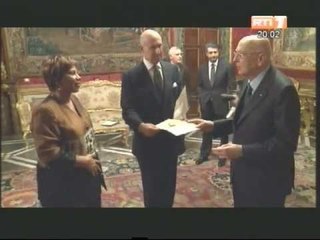 La nouvelle ambassadrice de Côte d'Ivoire en Italie a presenté ses lettres de créance
