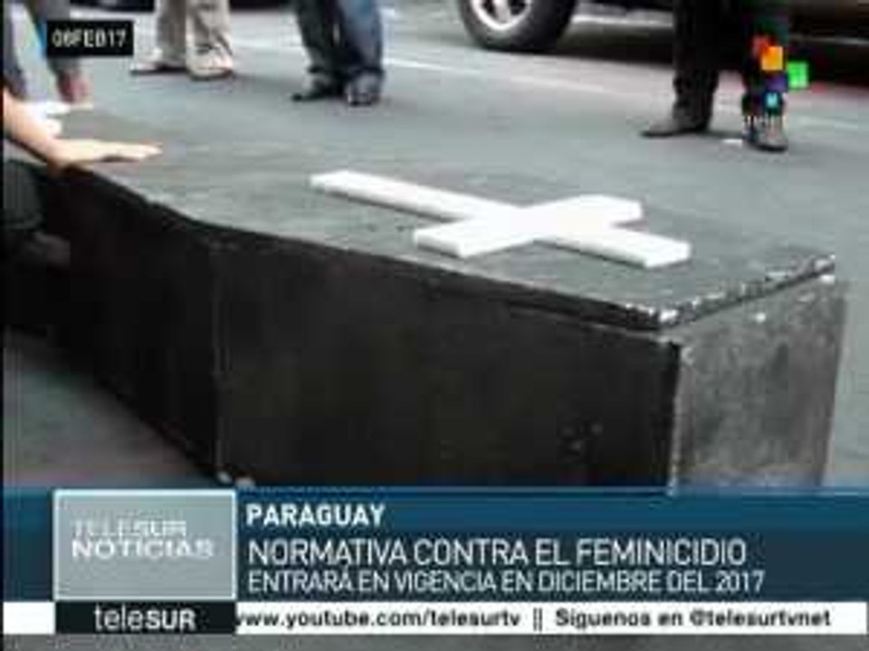 Paraguay: registrados al menos 8 feminicidios en lo que va de 2017