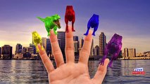 Hulk colors Dancing Finger family 3d animated Cartoons - Dinosaurs finger family Rhymes for Children