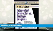 PDF [FREE] DOWNLOAD  Independent Contractor vs. Employee Quagmire: A Tax Guide TRIAL EBOOK