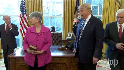 Sessions sworn in as attorney general