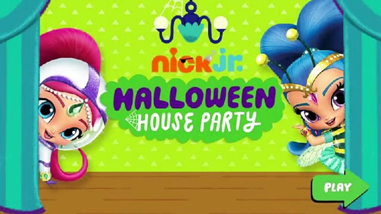 New Game! - Shimmer and Shine Halloween House Party - Shimmer and Shine Games - Nick Jr