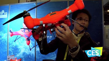 SwellPro Drones at  CES 2017 4K