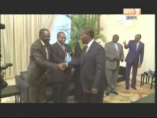 Audience du Président Ouattara accordée au Directeur exécutif de l'ONUSIDA