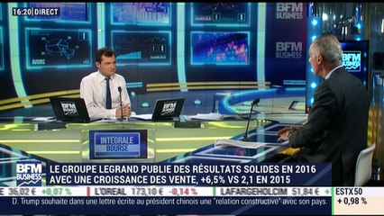 Entreprise du jour: Legrand publie des résultats solides en 2016 - 09/02