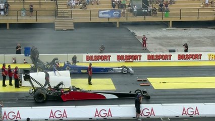 Ces dragster font trembler les tribunes au démarrage !! Course de voitures