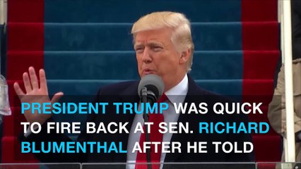 Trump blasts senator for divulging Neil Gorsuch's comments