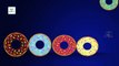 The Finger Family Donuts 3D Nursery Rhyme | Donuts Daddy Finger Cartoon Nursery Rhymes & Songs