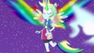 My Little Pony Transforms Equestria Girls Mane 7 into Daydream forms - MLP Color Change Video