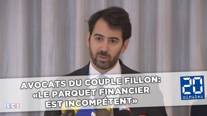 Les avocats du couple Fillon demandent au parquet financier de se dessaisir de l’enquête