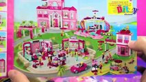 BARBIE ICE-CREAM CART MEGA BLOKS Build n Style with Sweet Scoops Barbie & accessories by Ditzy