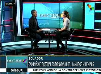 Chavero: Milenials juegan un papel importante en elección ecuatoriana
