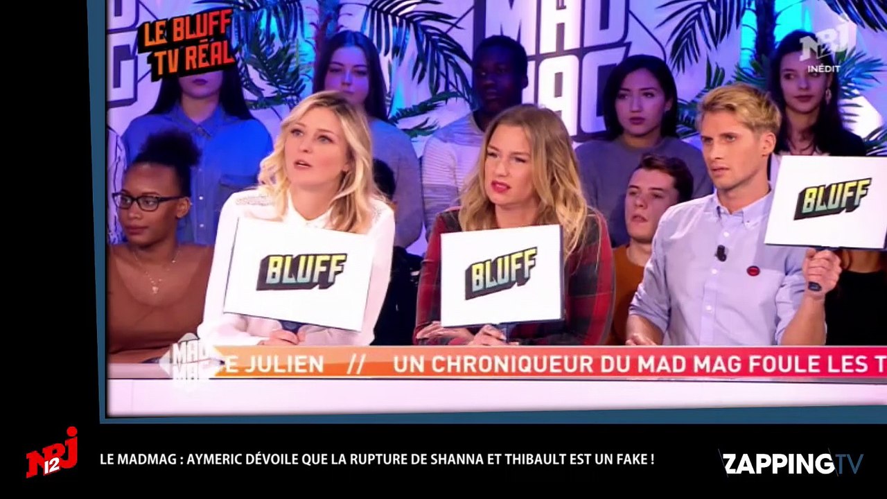 Shanna et Thibault, une rupture bidon ? La folle révélation d'Aymeric Bonnery (Vidéo)