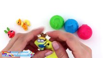 Learn Colors with Rainbow Slime Balls & Surprise Toys * RainbowLearning