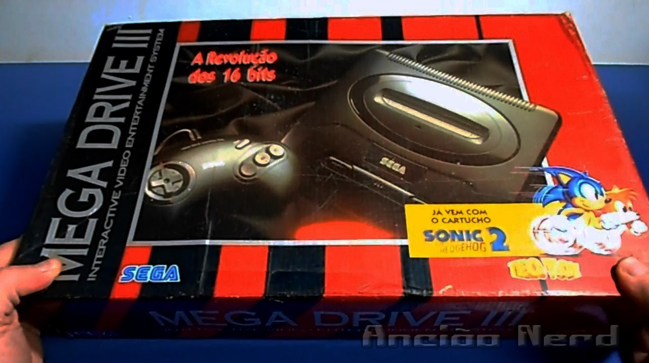 SEGA Mega Drive 3 da Tectoy - Unboxing (SEGA Genesis)