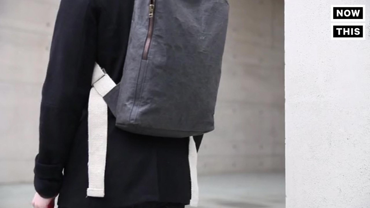 This Backpack Is Made From Paper